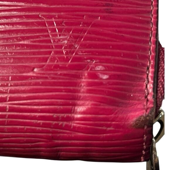 Louis Vuitton Zippy Epi Long Rose Miami Pink Wallet Rare W/box Silver Hardware - Picture 5 of 16